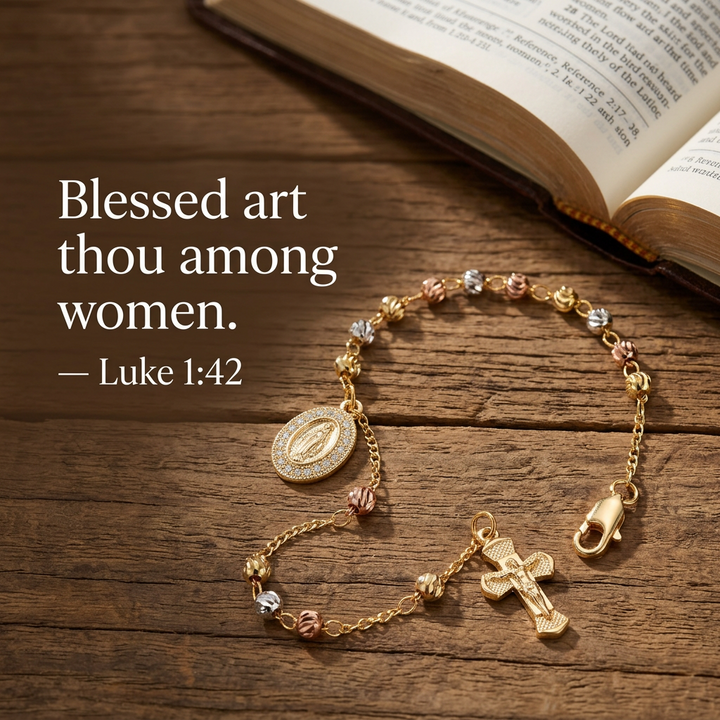 Sacred Guadalupe Bead Bracelet