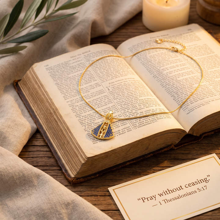 Sacred Lady Pendant Necklace