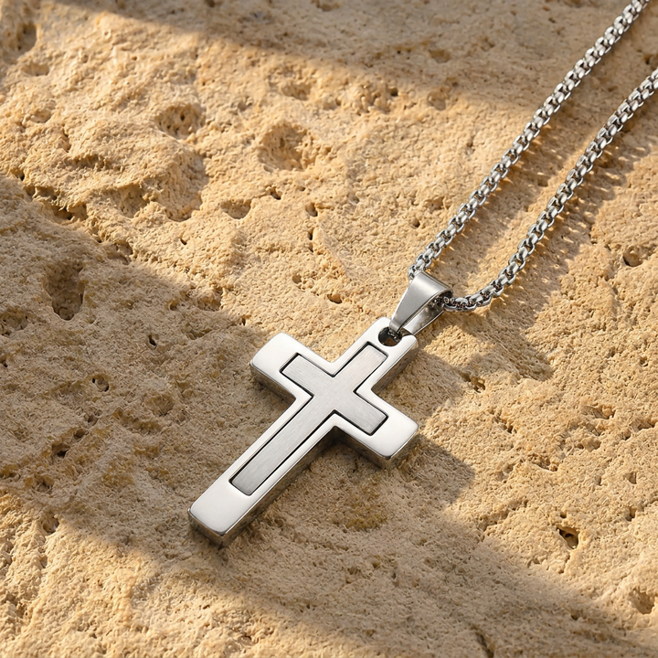 FREE TODAY: Eternal Layered Cross Pendant Necklace
