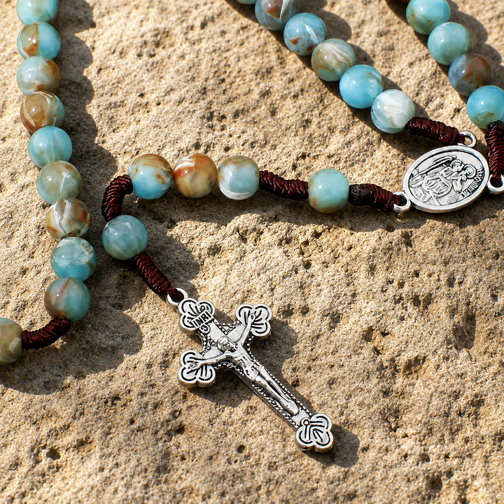 Blessed Ocean Stone Rosary (BOGO)